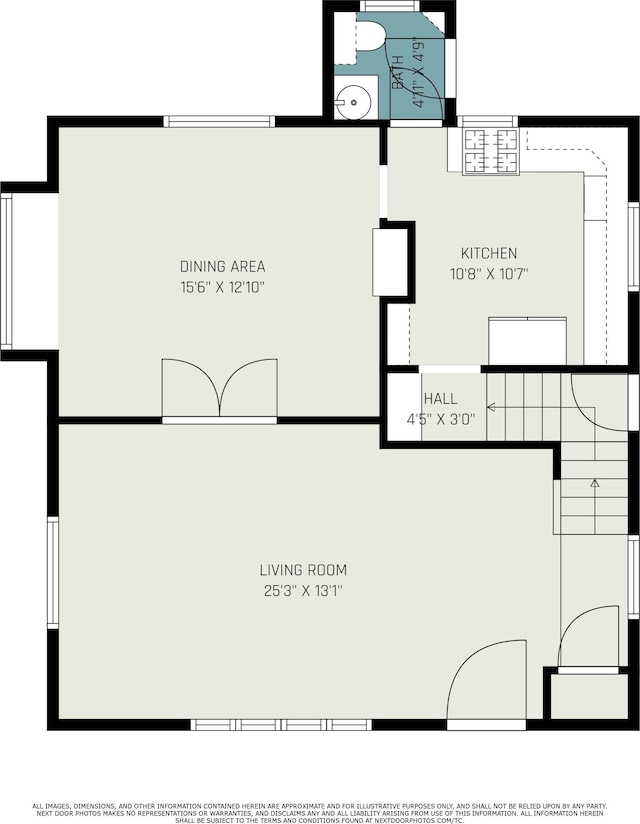 1035 Fountain St NE, Grand Rapids, MI 49503 - view of home floor plan