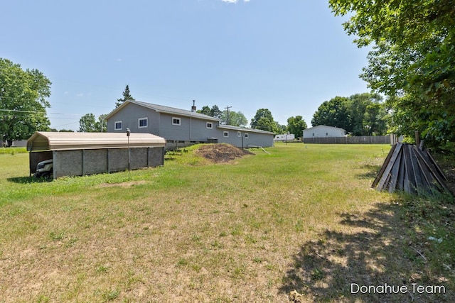 4875 Ferris Ave, Newaygo, MI 49337 - view of yard