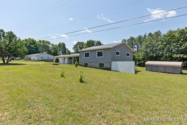 4875 Ferris Ave, Newaygo, MI 49337 - view of green lawn