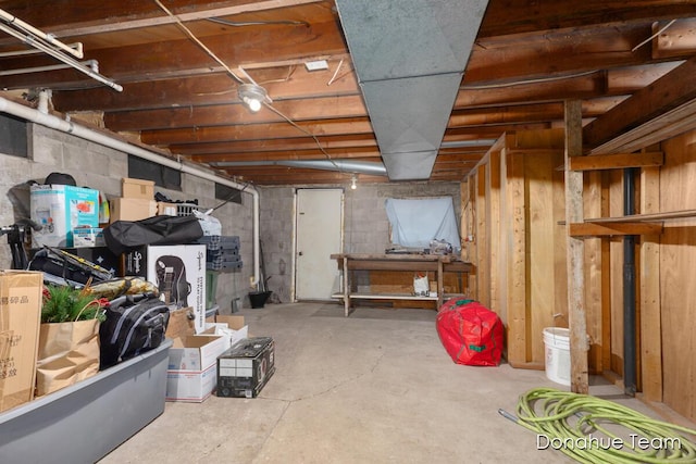 4875 Ferris Ave, Newaygo, MI 49337 - view of unfinished below grade area