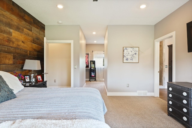12529 E Tuscola Rd, Frankenmuth, MI 48734 - bedroom with carpet flooring and recessed lighting