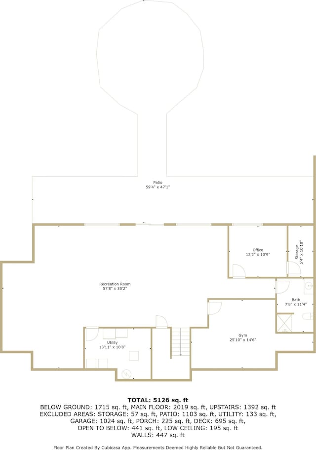 12529 E Tuscola Rd, Frankenmuth, MI 48734 - view of property floor plan