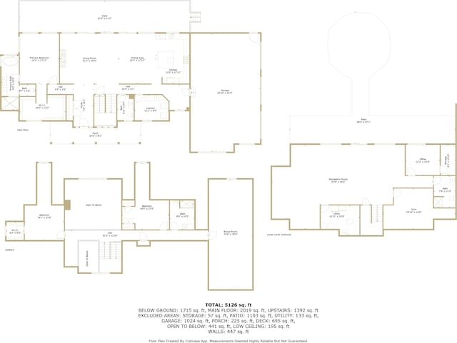 12529 E Tuscola Rd, Frankenmuth, MI 48734 - view of property floor plan