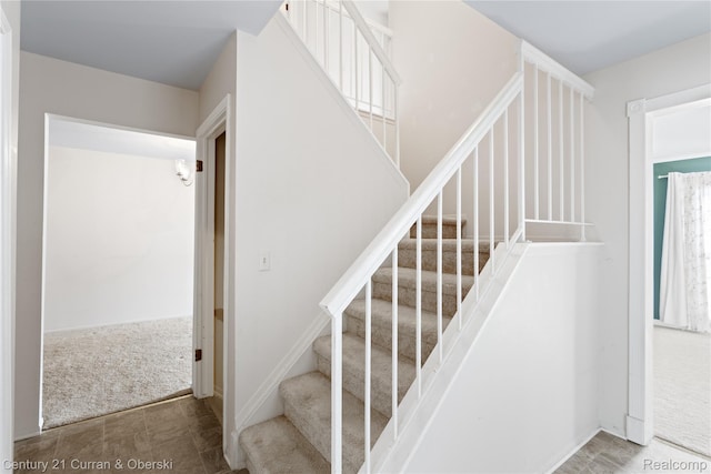 20918 W Glen Haven Cir, Novi, MI 48167 - staircase featuring carpet