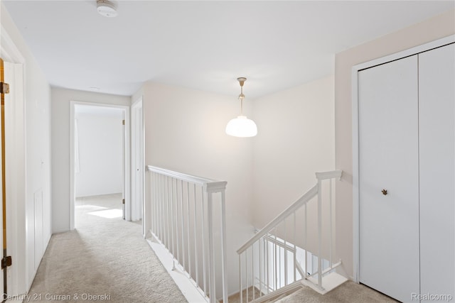20918 W Glen Haven Cir, Novi, MI 48167 - corridor featuring an upstairs landing and carpet