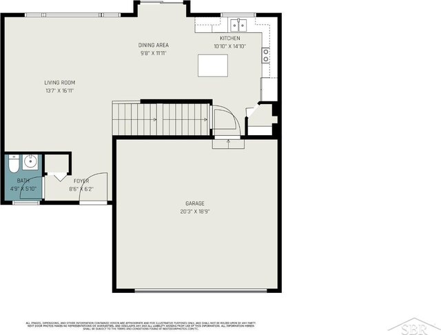 3244 Pine Run Dr, Swartz Creek, MI 48473 - view of property floor plan