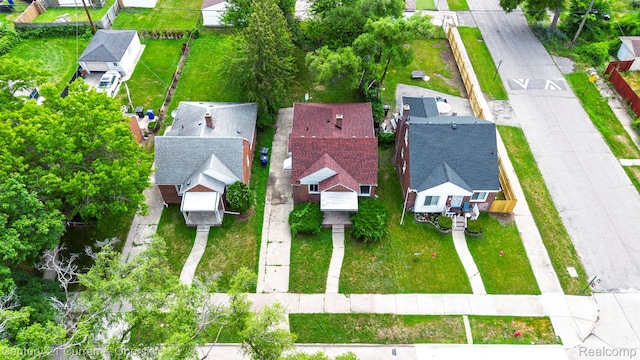 20510 Rosemont Ave, Detroit, MI 48219 - aerial view of residential area