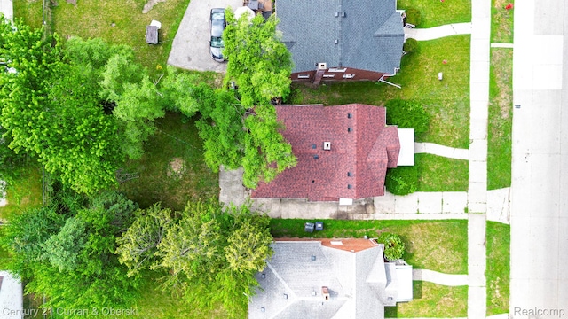 20510 Rosemont Ave, Detroit, MI 48219 - aerial view of property and surrounding area