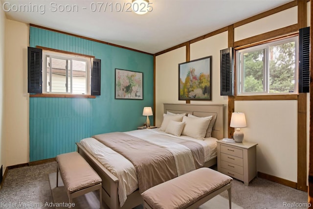 7536 Arcola St, Westland, MI 48185 - bedroom featuring light carpet and baseboards