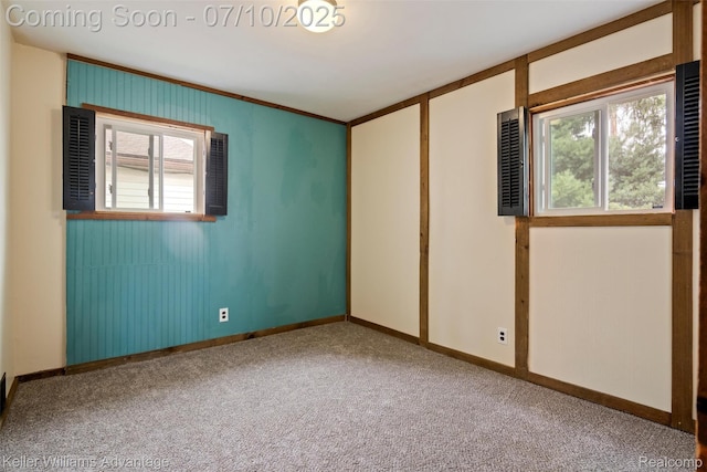 7536 Arcola St, Westland, MI 48185 - empty room with carpet floors and baseboards
