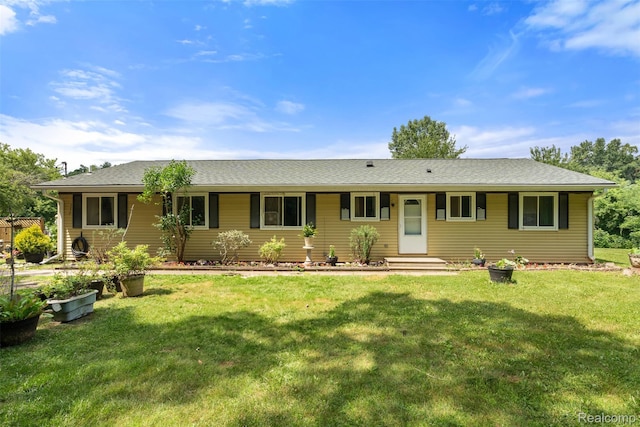2650 N Lake George Rd, Metamora, MI 48455 - single story home featuring a front yard and roof with shingles