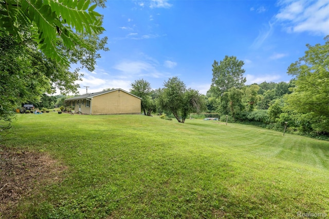 2650 N Lake George Rd, Metamora, MI 48455 - view of green lawn