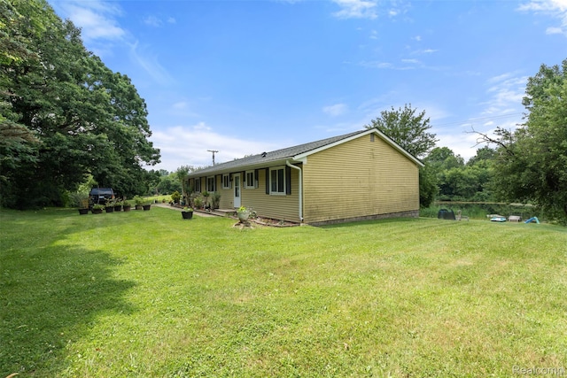 2650 N Lake George Rd, Metamora, MI 48455 - view of green lawn