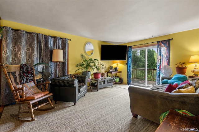 2650 N Lake George Rd, Metamora, MI 48455 - view of carpeted living area