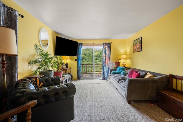 2650 N Lake George Rd, Metamora, MI 48455 - view of carpeted living area