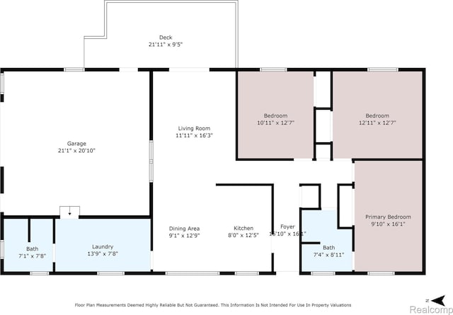 2650 N Lake George Rd, Metamora, MI 48455 - view of floor plan / room layout