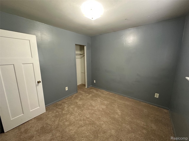 18455 Centralia, Redford, MI 48240 - unfurnished bedroom with carpet floors and a closet