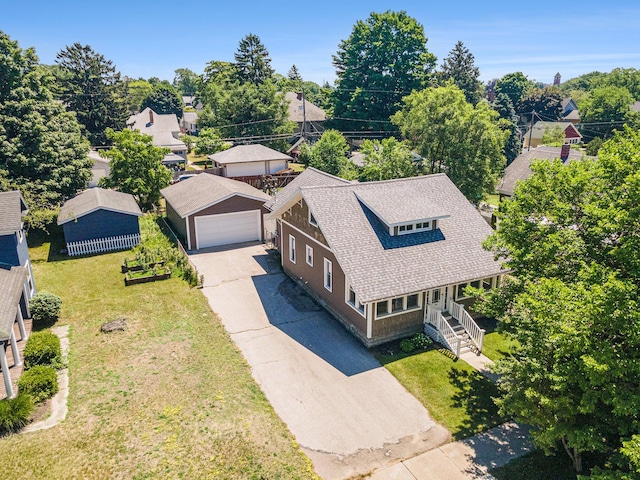 412 N Robert St, Ludington, MI 49431 - view from above of property