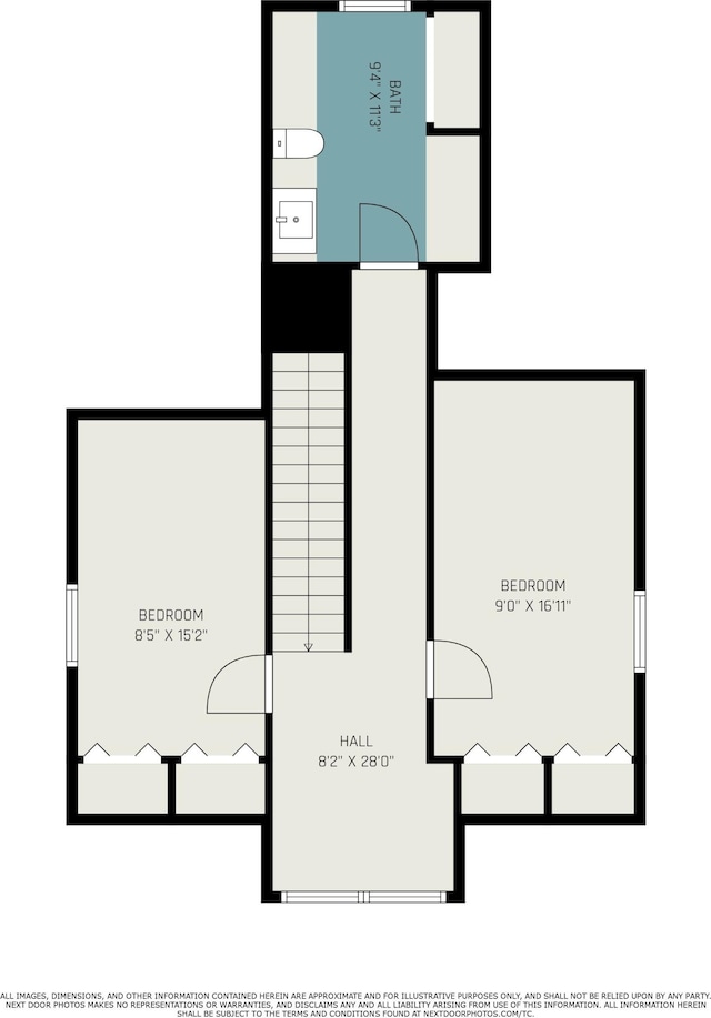 412 N Robert St, Ludington, MI 49431 - view of home floor plan