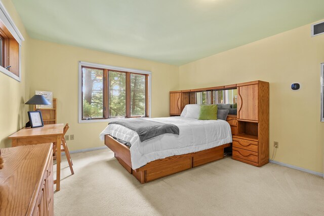 630 N 2nd St, Kalamazoo, MI 49009 - bedroom featuring light carpet and baseboards