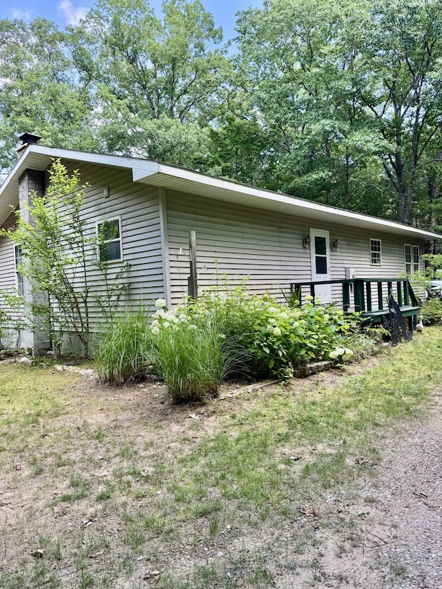 17924 Round Lake Rd, Wellston, MI 49689 - view of side of property