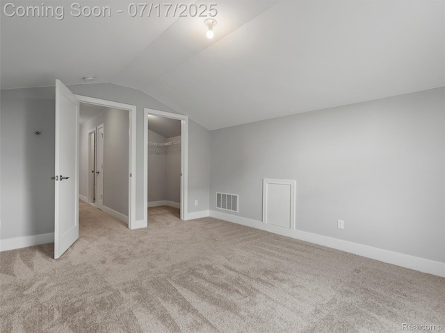 482 Wilson St, Ferndale, MI 48220 - bonus room with carpet and lofted ceiling
