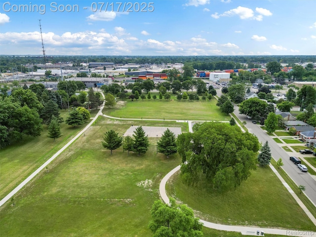 482 Wilson St, Ferndale, MI 48220 - drone / aerial view of a tree filled landscape