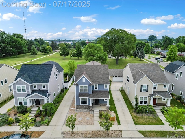 482 Wilson St, Ferndale, MI 48220 - aerial view of residential area