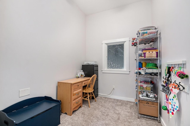 2430 140th Ave, Dorr, MI 49323 - office area with light carpet and baseboards