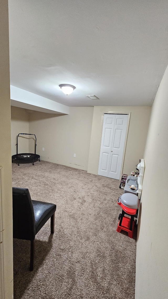 157 Carson Dr Unit 175, Westland, MI 48185 - recreation room featuring carpet flooring