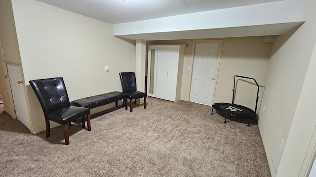 157 Carson Dr Unit 175, Westland, MI 48185 - living area featuring carpet floors