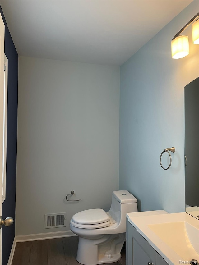 29494 Sylvan Ln Unit 6, Farmington Hills, MI 48334 - half bath with vanity and wood finished floors