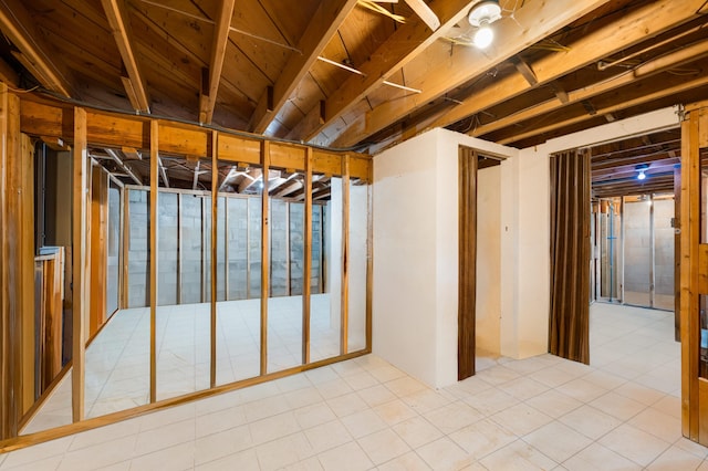 28644 Elm St, Dowagiac, MI 49047 - view of unfinished basement