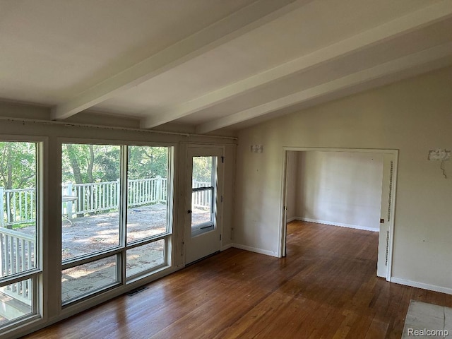 4230 Wendell Rd, West Bloomfield, MI 48323 - entryway with wood-type flooring and baseboards