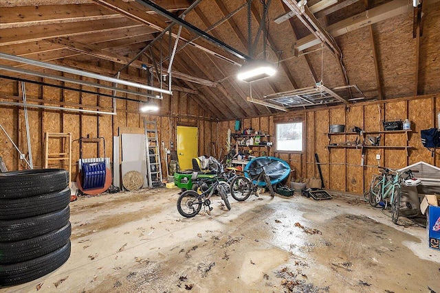 7227 Wheeler Rd, Whitmore Lake, MI 48189 - view of garage