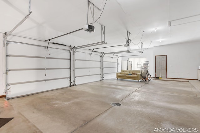 8608 Woodruff Dr SW, Byron Center, MI 49315 - garage with a garage door opener