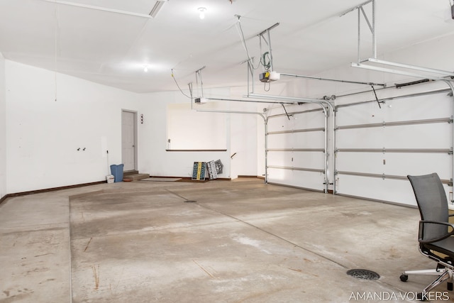 8608 Woodruff Dr SW, Byron Center, MI 49315 - garage with a garage door opener