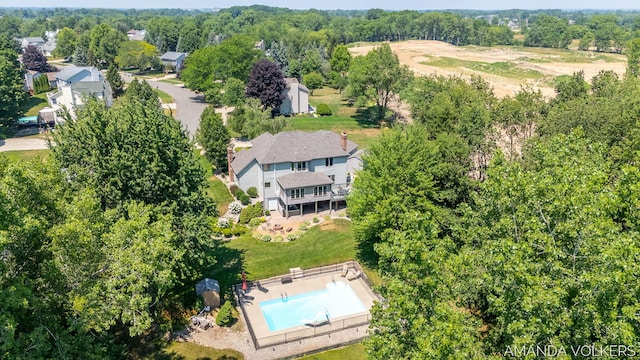8608 Woodruff Dr SW, Byron Center, MI 49315 - bird's eye view of a pool