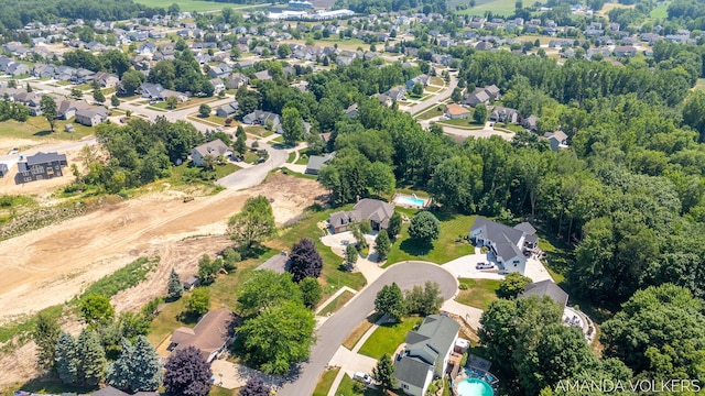 8608 Woodruff Dr SW, Byron Center, MI 49315 - aerial view of property's location featuring nearby suburban area