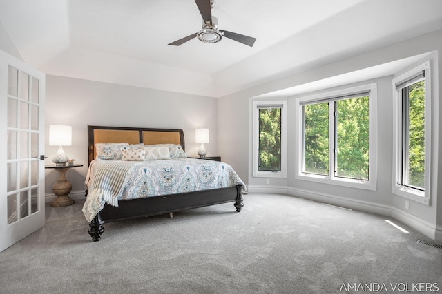 8608 Woodruff Dr SW, Byron Center, MI 49315 - bedroom with carpet floors and a ceiling fan