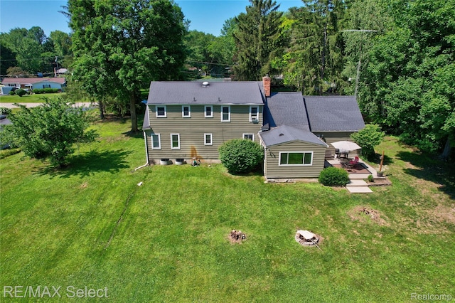 1406 Country View Ln, Flint, MI 48532 - aerial view of property and surrounding area