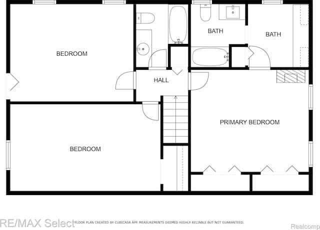 1406 Country View Ln, Flint, MI 48532 - view of floor plan / room layout