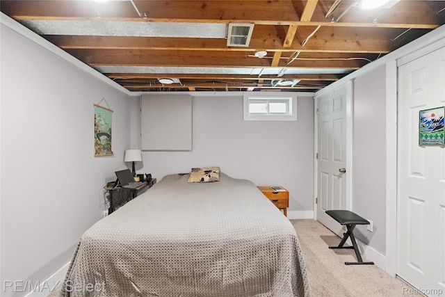 1406 Country View Ln, Flint, MI 48532 - bedroom featuring carpet and baseboards