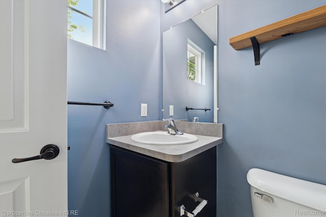 1051 N Sherman Dr Unit B19, Royal Oak, MI 48067 - bathroom with vanity and toilet