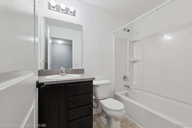 1051 N Sherman Dr Unit B19, Royal Oak, MI 48067 - bathroom with vanity, washtub / shower combination, and tile patterned floors