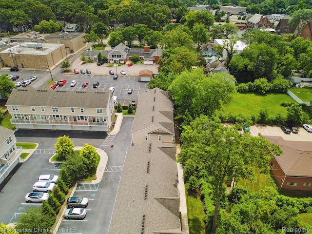 1051 N Sherman Dr Unit B19, Royal Oak, MI 48067 - aerial perspective of suburban area