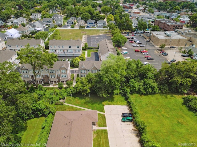 1051 N Sherman Dr Unit B19, Royal Oak, MI 48067 - aerial view