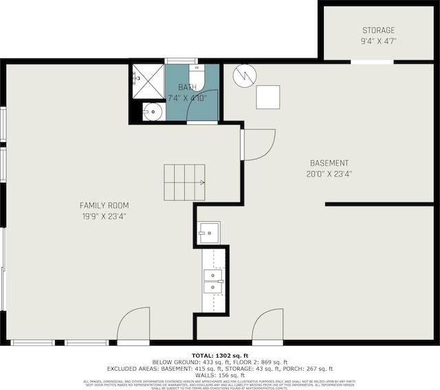 6706 E Carrigan Dr, Newaygo, MI 49337 - view of property floor plan