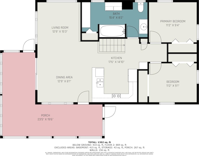 6706 E Carrigan Dr, Newaygo, MI 49337 - view of room layout
