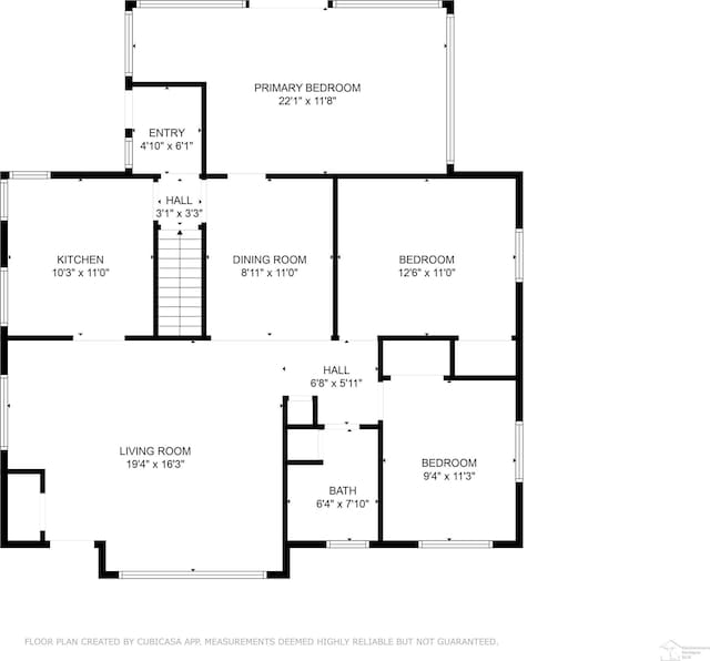 8124 Bailey St, Taylor, MI 48101 - view of property floor plan